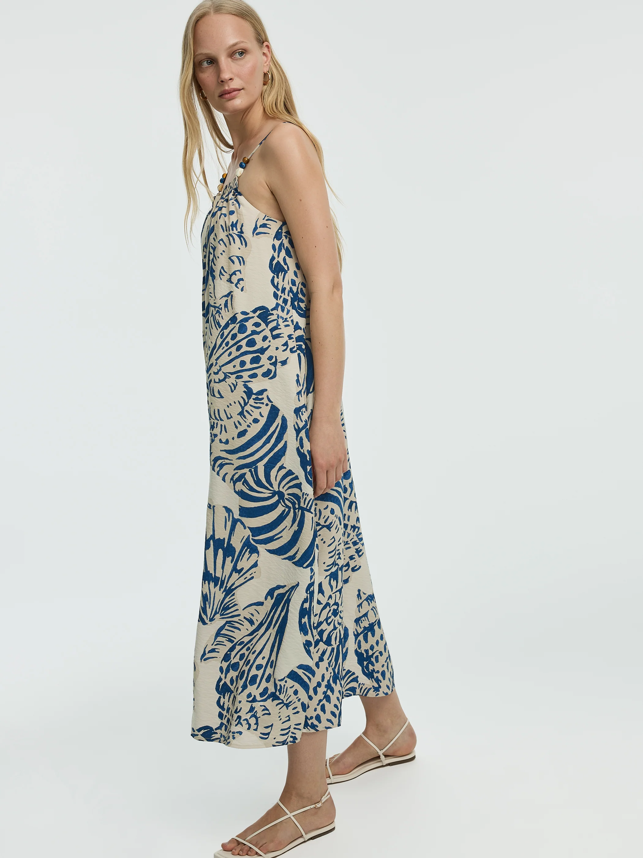Sleeveless Square-Neck Maxi Dress - Image 5